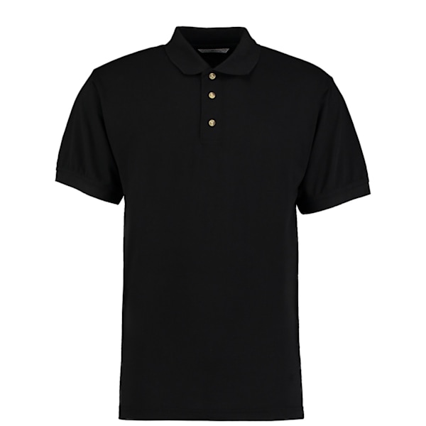 Kustom Kit Herr Arbetskläder Superwash 60C Pikétröja 4XL Svart Black 4XL