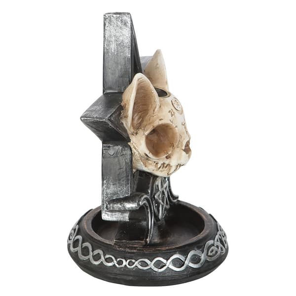 Something Different Ouija Katt Backflow Rökelsebrännare One Size Black/Brown One Size