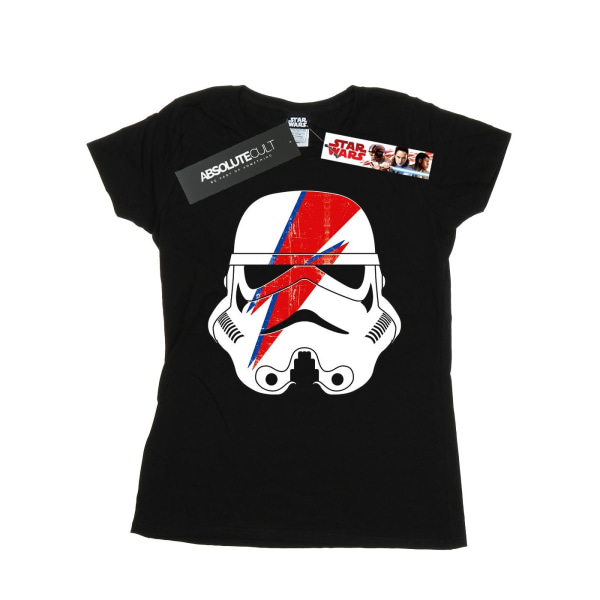 Star Wars Dam/Kvinnor Stormtrooper Glam Blixtbult Bomull Black L