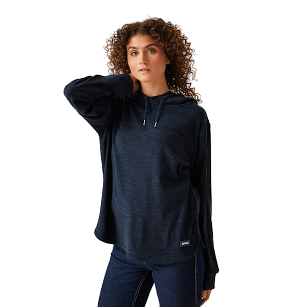 Regatta Mayse Hoodie för Kvinnor/Dam Storlek 12 UK Marinblå/Svart Melange Navy/Black Marl 12 UK