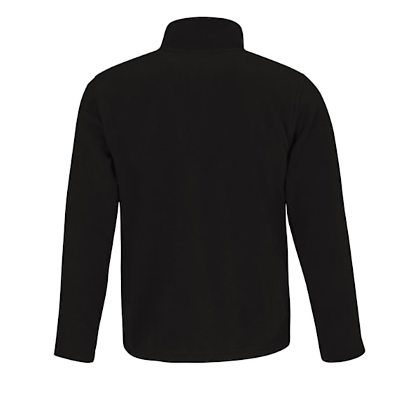 B&C Herr ID.501 Fleecejacka XS Svart Black XS