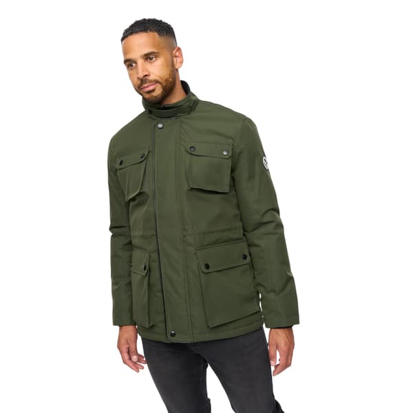 Bewley & Ritch Andarsen Trattkrage Jacka för Män XL Oliv Olive XL
