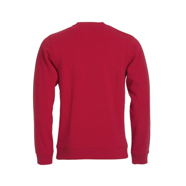 Clique Unisex Vuxen Klassisk Plain Rund Neck Sweatshirt 3XL Röd Red 3XL