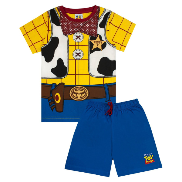 Toy Story Boys Woody Short Pyjamas Set 5-6 år Flerfärgad Multicoloured 5-6 Years