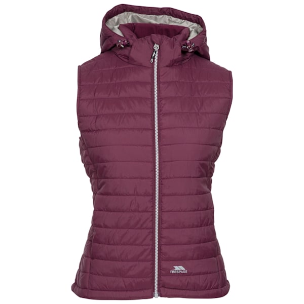 Trespass Womens/Ladies Aretha Casual Gilet L Fig Fig L