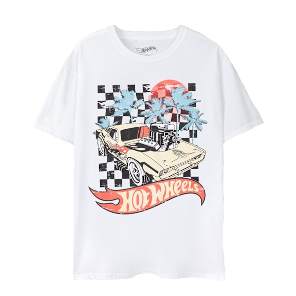 Hot Wheels Mens Sunset T-Shirt XXL Vit White XXL