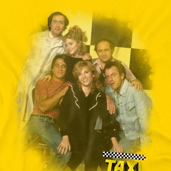 TAXI Herr Sunshine Cab T-Shirt M Gul Yellow M