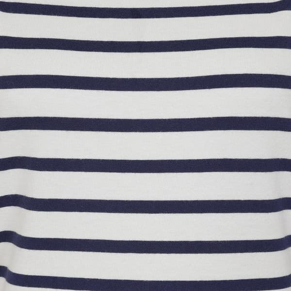 Lazy Jacks Dam/Damer Randig Breton Topp S Kritvit Chalk S