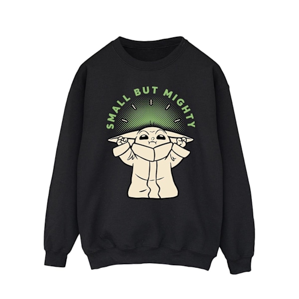 Star Wars The Mandalorian Small But Mighty Grogu Sweatshirt för män Black M