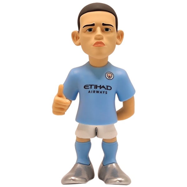 Manchester City FC Phil Foden MiniX Figur One Size Blå/Vit Blue/White One Size