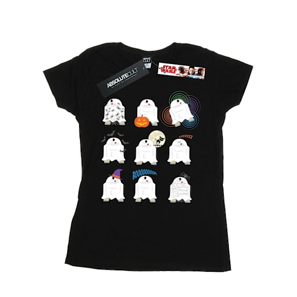 Star Wars Dam/Kvinnor R2-D2 Trick or Treat Bomull T-shirt M B Black M