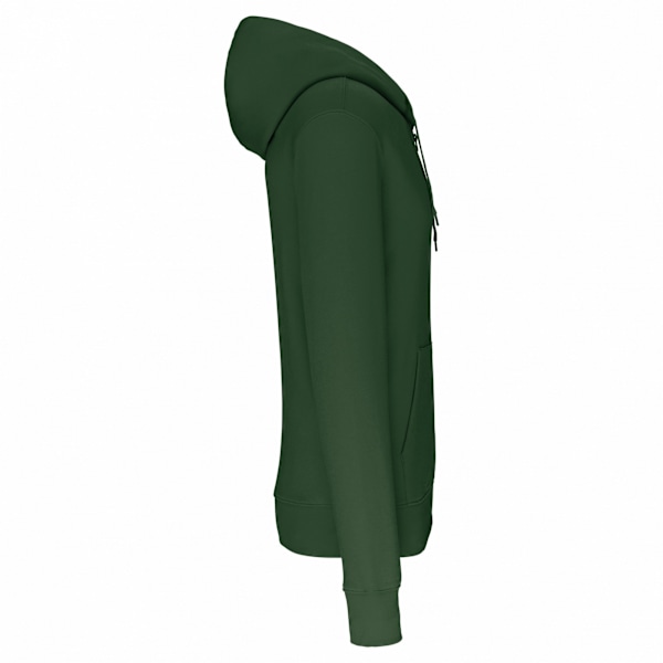 Kariban Eco-vänlig Full Zip Hoodie för Herr XS Forest Green Forest Green XS