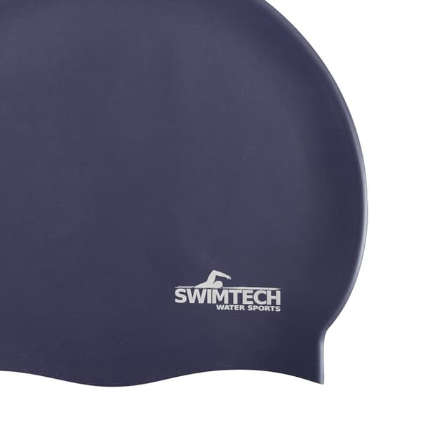 SwimTech Unisex Vuxen Silikon Simmössa One Size Marinblå Navy One Size