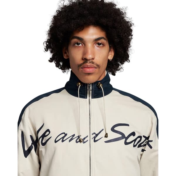 Lyle & Scott Herrsportjacka med paneler S Vit White S