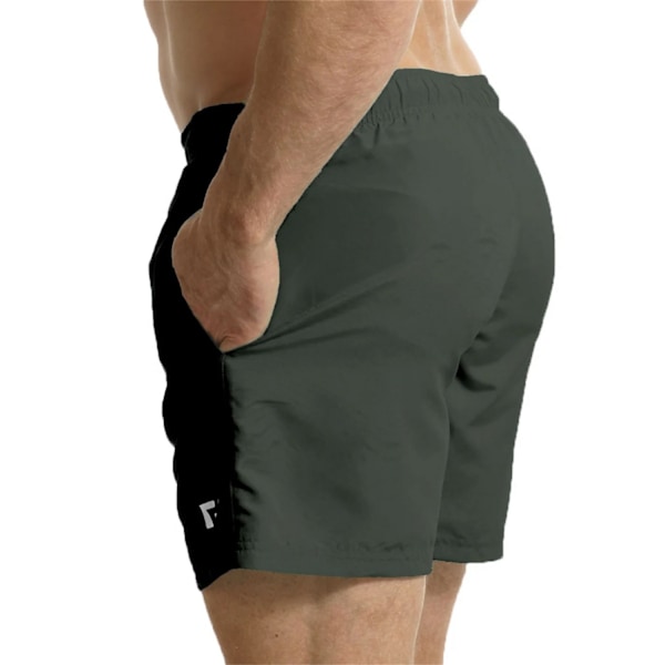 RIPT Essentials Herr Badshorts M Kolgrå Charcoal M