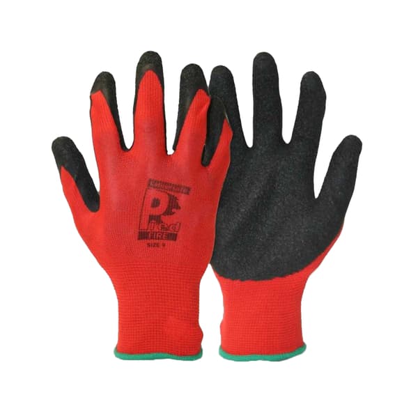 Predator skyddshandskar (10-pack) 7 Röd/Svart Red/Black 7