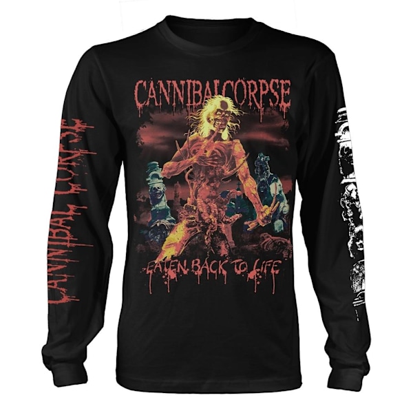 Cannibal Corpse Unisex Adult Eaten Back To Life Långärmad T-shirt Black S