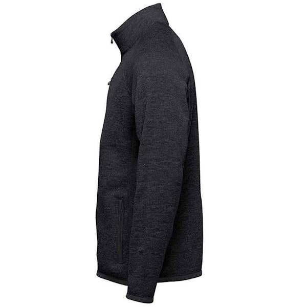 Stormtech Herr Avalante Heather Full Zip Fleece Jacka M Marinblå Navy M