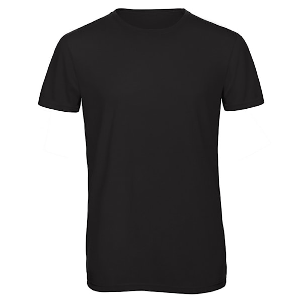 B&C Herr Triblend T-shirt M Svart Black M