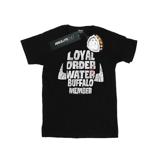 The Flintstones Herr Loyal Order Water Buffalo Medlem T-shirt 3 Black 3XL