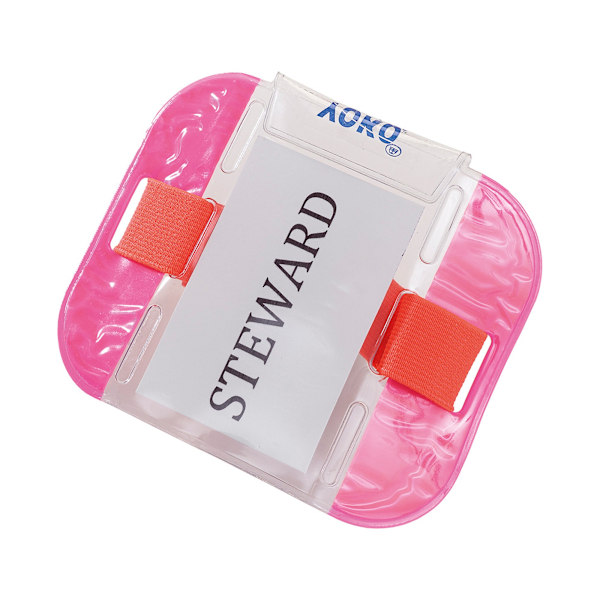 Yoko ID Armband One Size Fluorescerande Rosa Fluorescent Pink One Size