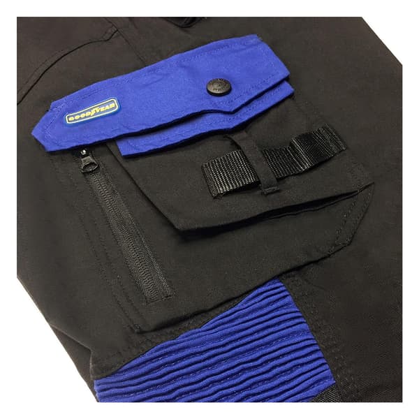 Goodyear Herr Reflektor Cargo Byxor 42L Svart Black 42L