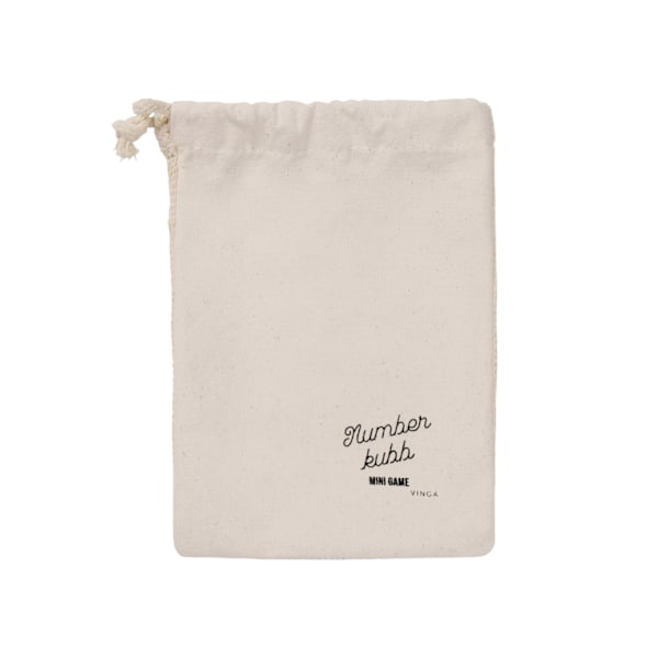 Vinga Trä Nummer Spel 10cm x 2.5cm x 2.5cm Brun Brown 10cm x 2.5cm x 2.5cm