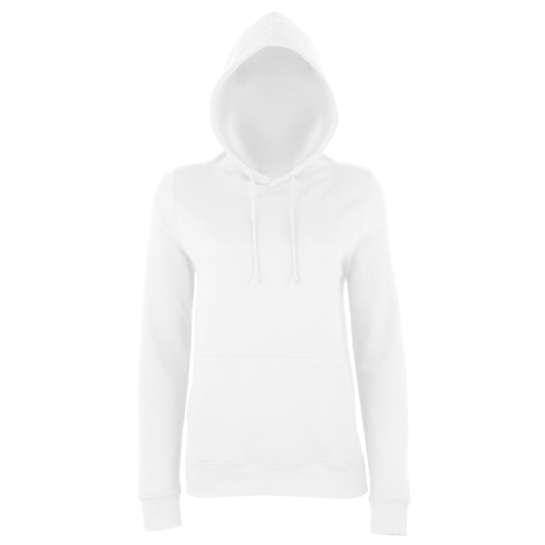 AWDis Just Hoods Dam/Dam Girlie College Pullover Hoodie X Arctic White XL