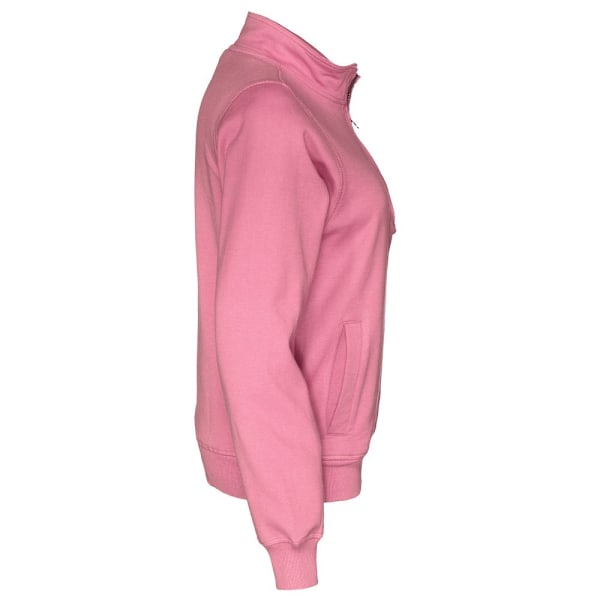Cottover Unisex Vuxen Halv Dragkedja Sweatshirt S Rosa Pink S