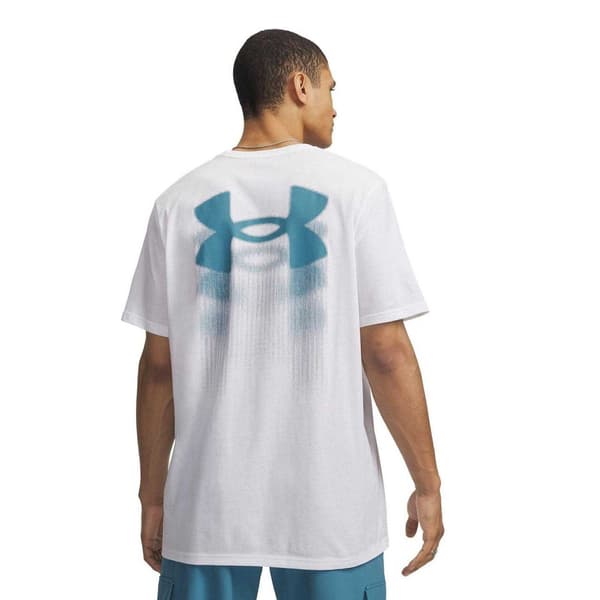 Under Armour Herr Logotyp T-shirt XL Vit White XL