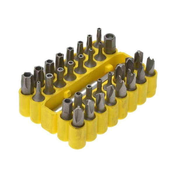 Bluespot Tools Säkerhetsbitsset, 33 delar One Size Flerfärgad Multi Colour One Size