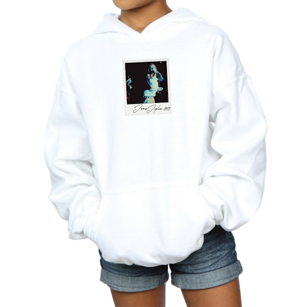 Janis Joplin Girls Memories 1970 Hoodie 5-6 år Vit White 5-6 Years