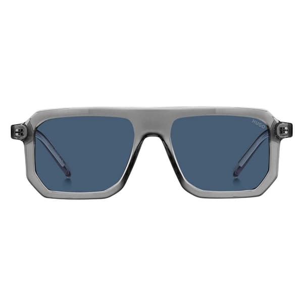 Hugo Herrsolglasögon Flat Top Standard Grå Grey Standard