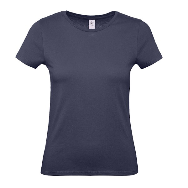 B&C Dam/Dam #E150 T-shirt L Marinblå* Navy Blue* L