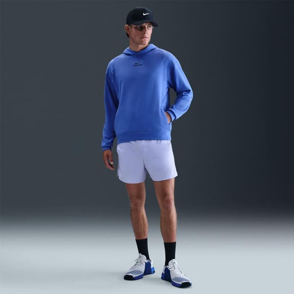 Nike Herr Pro Regular Träningspullover Hoodie XL Blå Blue XL