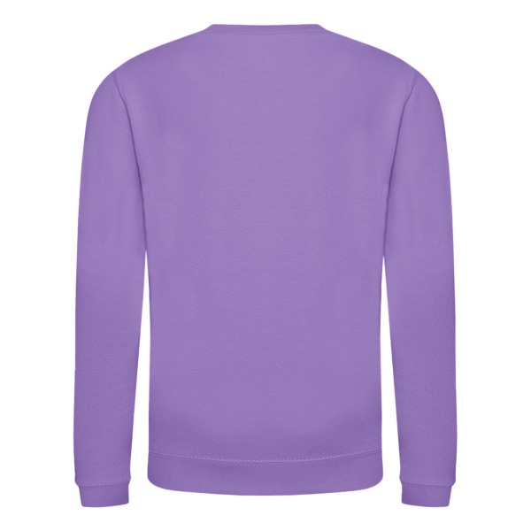 AWDis Just Hoods Childrens/Kids Plain Crew Neck Sweatshirt 9-11 Digital Lavender 9-11 Years