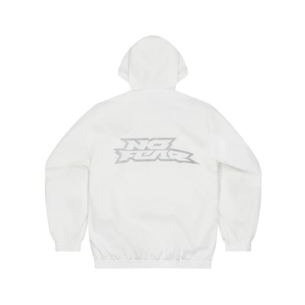 No Fear Oversized Skidjacka för Herr M Vit White M