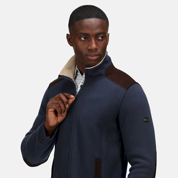 Regatta Professional Herr Full Zip Fleecejacka XL Marinblå Navy XL