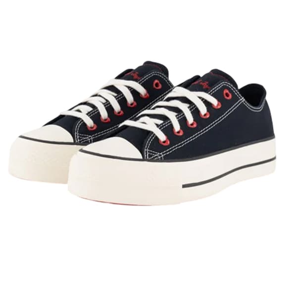 Converse Dam Chuck Taylor Canvas Platåskor 5.5 UK Black 5.5 UK