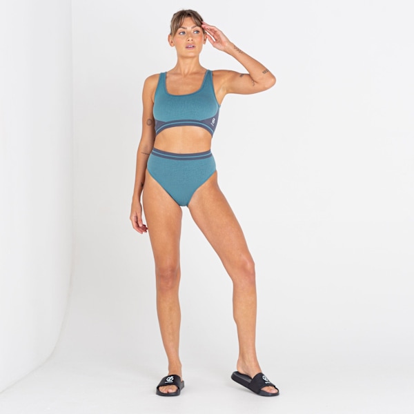 Dare 2B Dam/Kvinnor Don´t Sweat It Återvunnen Bikini Top S Blå Bluestone/Orion Grey S