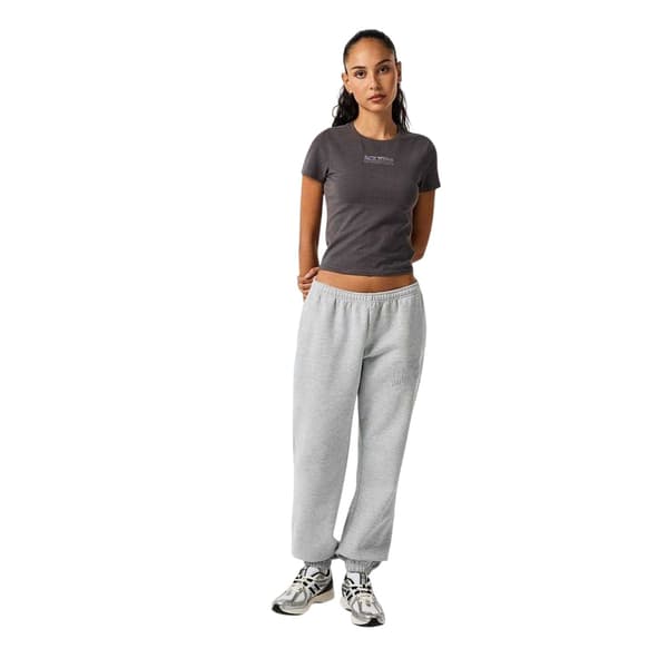 Jack Wills Dam Broderad Croppad T-shirt 8 UK Grå Grey 8 UK