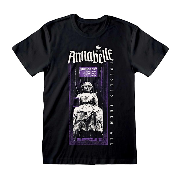 Annabelle Unisex Vuxen T-shirt L Svart Black L