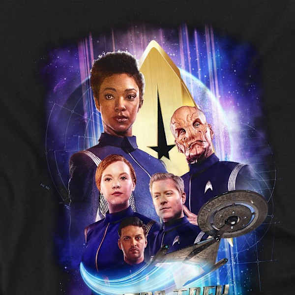 Star Trek: Discovery Herr Discovery´s Finest T-Shirt 5XL Svart Black 5XL