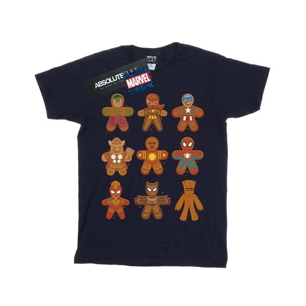 Marvel Dam/Dam Avengers Jul Pepparkaka Bomull Boyf White L