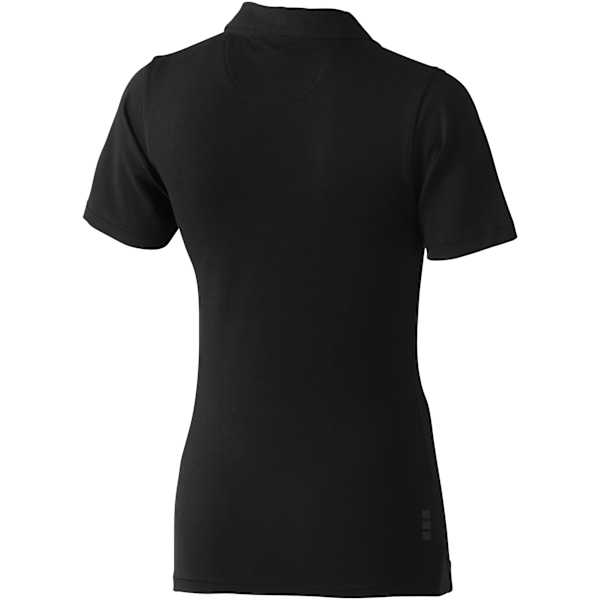 Elevate Markham Kortärmad Dampolo L Solid Black Solid Black L