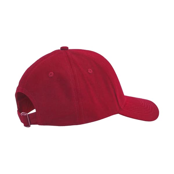 Beechfield Classic Organic Cotton 6 Panel Baseball Cap One Size Classic Red One Size