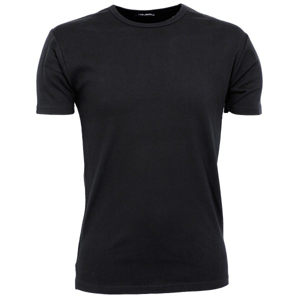 Tee Jays Mens Interlock Kortärmad T-Shirt 2XL Svart Black 2XL