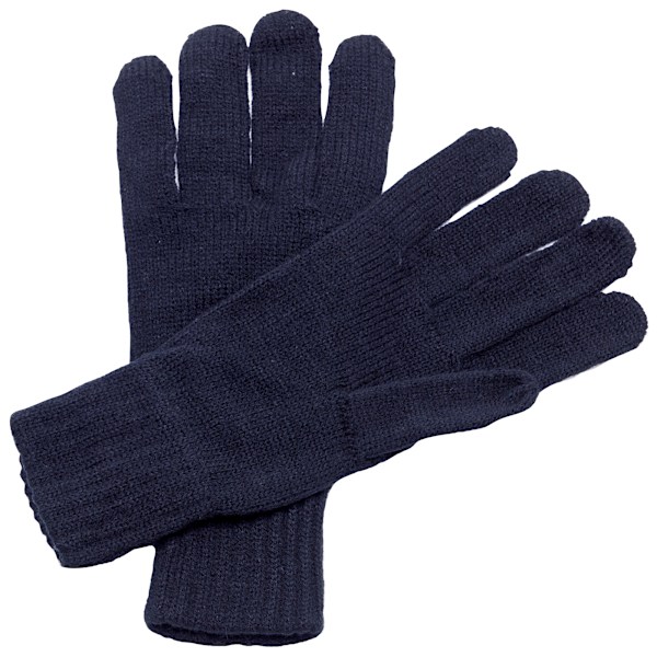 Regatta Professional Unisex Stickade Vinterhandskar One Size Marinblå Navy One Size
