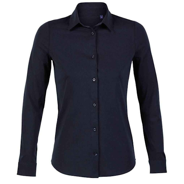 NEOBLU Dam/Kvinnor Balthazar Jersey Långärmad Skjorta L Nattblå Night Blue L
