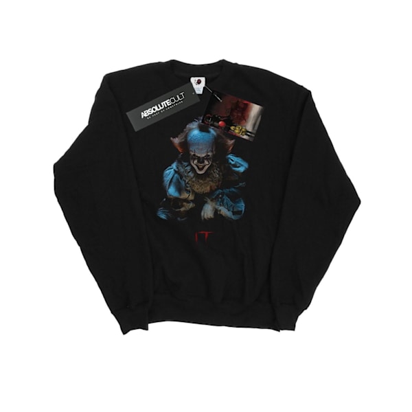 It Herr Pennywise Grin Sweatshirt L Svart Black L